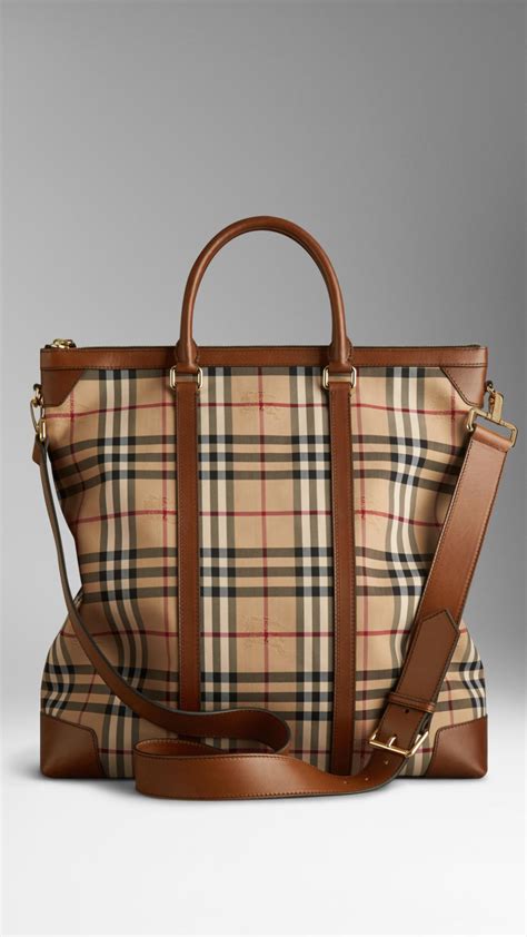 Burberry large tote bags